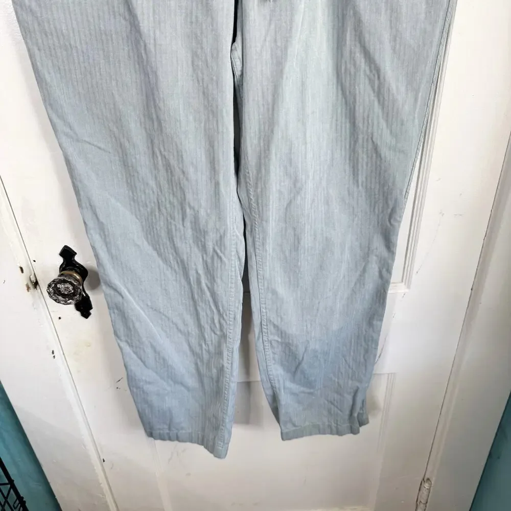 J. Crew Men’s Cotton Drawstring Pajama Pants Size Large Pull On Style Boxer Look